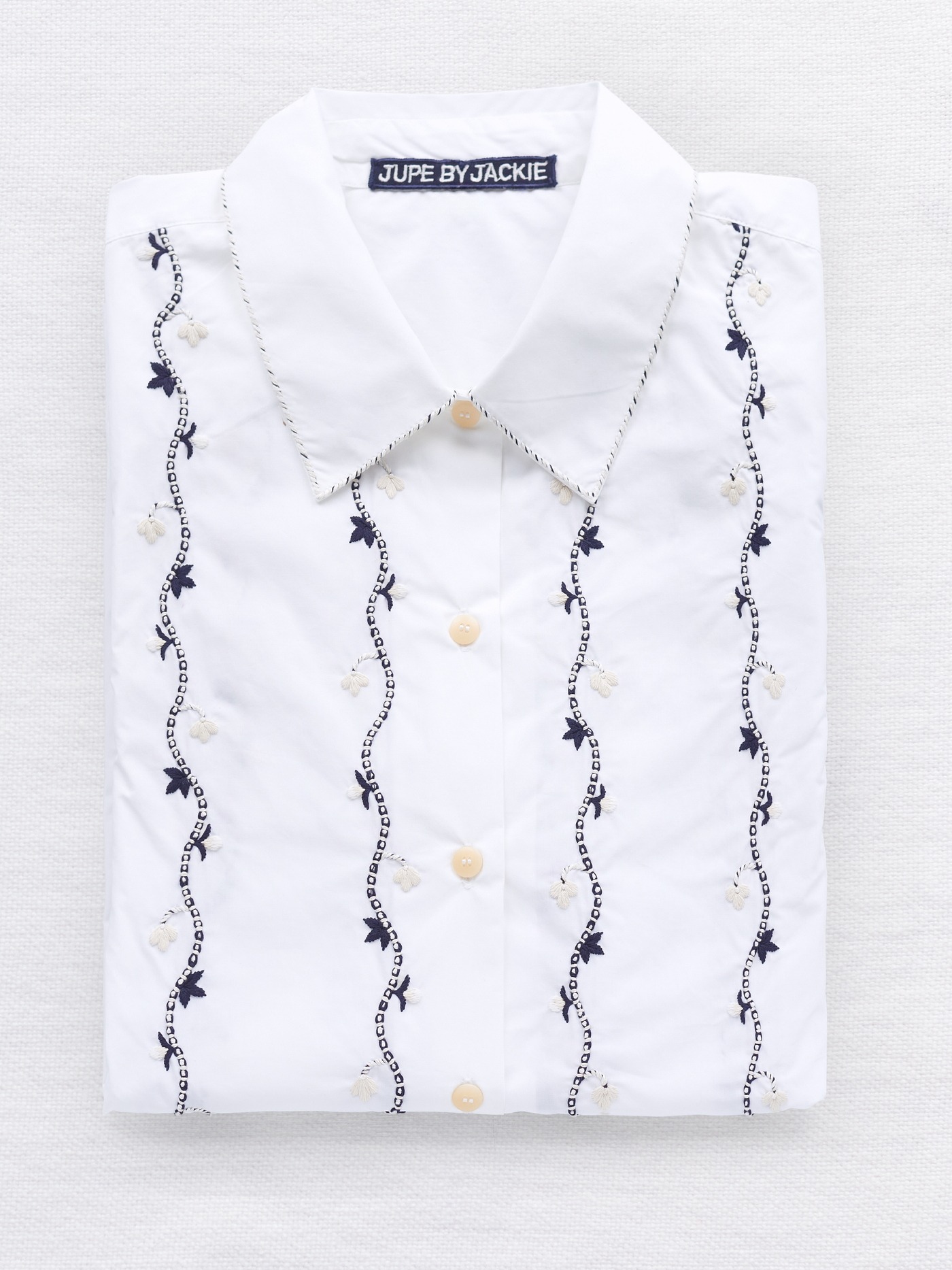 美品 Jupe by Jackie OpenCollar Gauze Shirt Tops + Shirts | Jupe by Jackie
